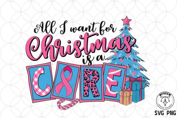 All I Want for Christmas Is a Cure SVG Review