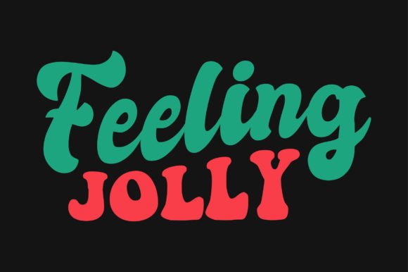 Feeling Jolly Christmas Retro T-shirt Review