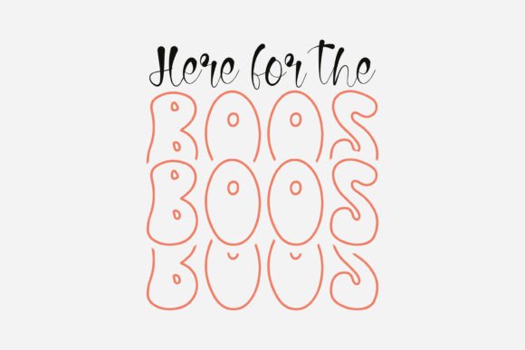 Retro Here for the Boos,Halloween Svg Review