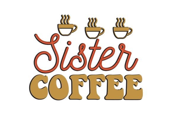Sister Coffee: A Designer’s Take on Retro Embroidery