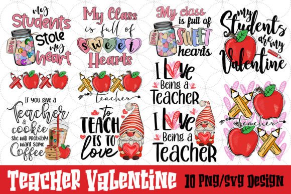 Teacher Valentine Day Bundle Sublimation Review