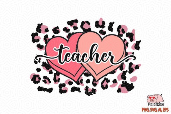 Teacher With Leopard Heart Valentine Day Review