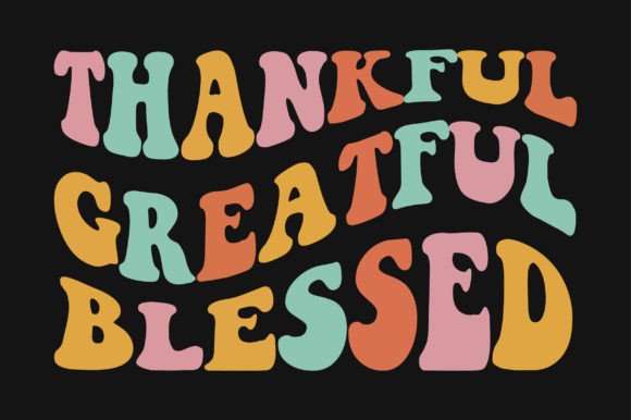 Thankful Grateful Blessed Retro T-shirt Review